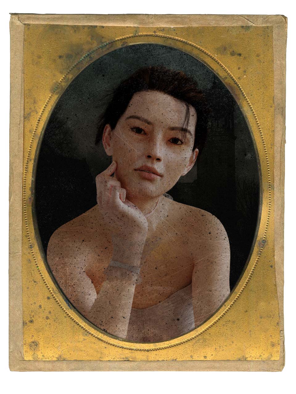 Felina Schroedinger Studioportrait, undated, courtesy Collection Claire Castelle.